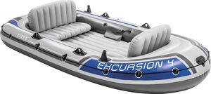 vidaXL Intex Nadmuchiwany ponton Excursion 4 z silnikiem i uchwytem 2