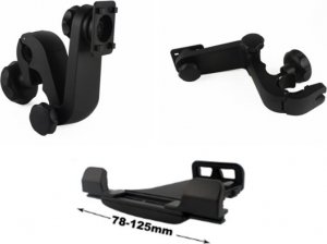 Uchwyt Mobilari samochodowy na zagłówek do tabletu czarny 3.5" - 10'' (M111017) 3