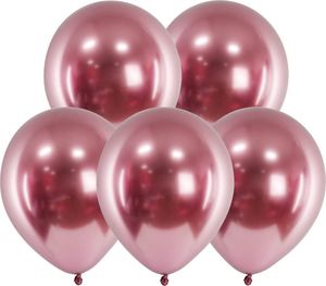 Party Deco Balony lateksowe Glossy różowe złoto - 30 cm - 50 szt. uniwersalny 1