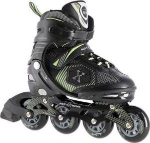 Rolki Nils Extreme NA9080 rekreacyjne regulowane czarne r. 39-42 2