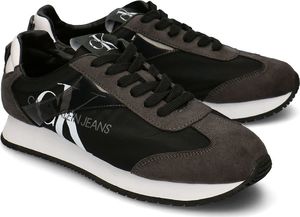 Calvin Klein Calvin Klein Jeans - Sneakersy Męskie - B4S0655 BLACK/GRAY 42 1