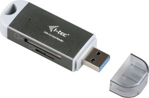 Czytnik I-TEC USB 3.0 DUAL Card Reader (U3CRDUO-GR) 1