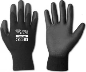 Bradas rękawice robocze PURE czarne rozmiar 10 (RWPBC10) 1