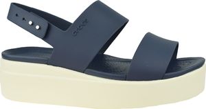 Crocs Sandały damskie Brooklyn Low Wedge granatowe r. 36/37 (206453-46K) 1