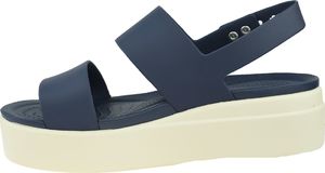 Crocs Sandały damskie Brooklyn Low Wedge granatowe r. 38/39 (206453-46K) 2