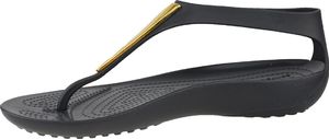 Crocs Sandały damskie W Serena Flip czarne r. 36/37 (206420-751) 2