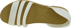 Crocs Sandały damskie Tulum Open Flat W białe r. 36/37 (206109-1CQ) 3