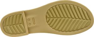Crocs Sandały damskie Tulum Open Flat W białe r. 36/37 (206109-1CQ) 4