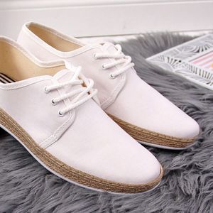 Big Star Tenisówki damskie espadryle biale Big Star FF276043 41 4