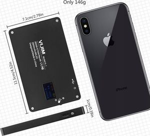 Lampa pierścieniowa Ulanzi Vl-1 600lm 3000-6500k 6