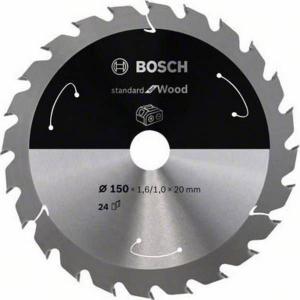Bosch piła Standard Wood Accu 165x20x12z (2608837684) 1