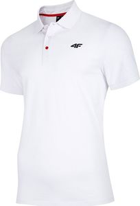 4f t-shirt męski NOSH4-TSM007 10S biały S 1