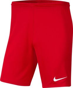 Nike Spodenki Nike Y Park III Boys BV6865 657 BV6865 657 czerwony XS (122-128cm) 1