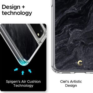 Spigen SPIGEN CIEL ETOILE GALAXY S20 NOIR MARBLE 4