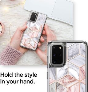 Spigen SPIGEN CIEL ETOILE GALAXY S20+ PLUS PINK MARBLE 2