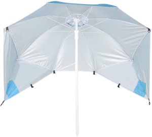 Royokamp  Namiot Parawan Parasol Plażowy Niebieski 10
