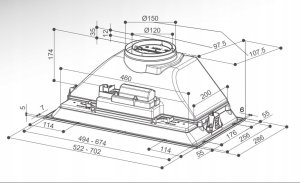 Okap Faber Okap INKA SMART HC X 52 7