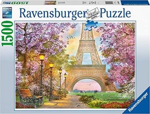 Ravensburger Puzzle 1500 elementów Miłosny Paryż 1