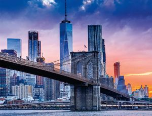 Ravensburger Puzzle 2000 elementów Widok na Manhattan i Most Brooklyn 3