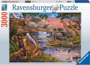 Ravensburger Puzzle 3000 elementów Królestwo zwierząt 1