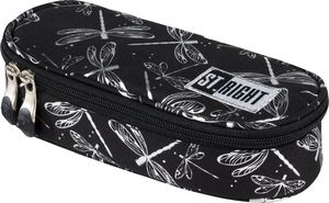 Piórnik St. Majewski Piórnik saszetka usztywniana z wewnętrzną klapką ST.RIGHT PC-01 Ważki CACA 2