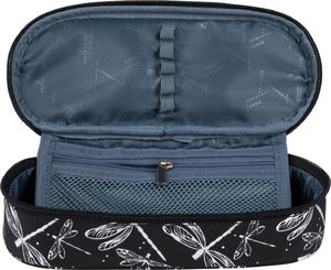 Piórnik St. Majewski Piórnik saszetka usztywniana z wewnętrzną klapką ST.RIGHT PC-01 Ważki CACA 3