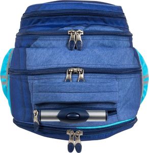 St. Majewski Plecak na kółkach Melanżow paski CACA (ST.RIGHT TB-01) 6