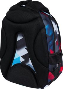 St. Majewski Plecak szkolny St.Right Bp-07 Czerwone klocki 3D 5