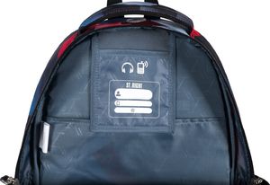 St. Majewski Plecak szkolny St.Right Bp-07 Czerwone klocki 3D 8