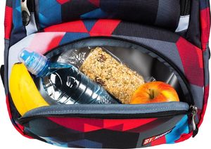 St. Majewski Plecak szkolny St.Right Bp-07 Czerwone klocki 3D 9