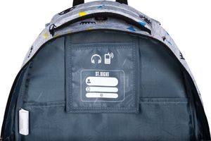 St. Majewski Plecak szkolny St.Right Bp-01 Oczy 9