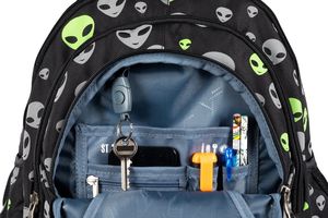 St. Majewski Plecak szkolny St.Right Bp-02 Odblaskowi kosmici 11