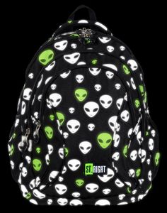 St. Majewski Plecak szkolny St.Right Bp-02 Odblaskowi kosmici 2