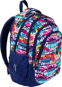 St. Majewski Plecak szkolny St.Right Bp-06 Slogan 2