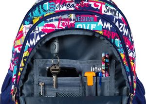 St. Majewski Plecak szkolny St.Right Bp-06 Slogan 7