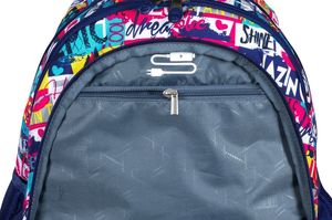 St. Majewski Plecak szkolny St.Right Bp-06 Slogan 8