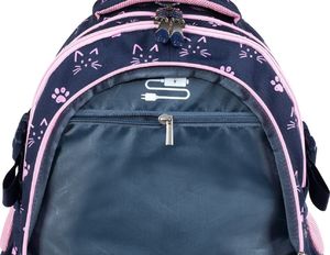 St. Majewski Plecak szkolny St.Right Bp-01 Kocie łapki 8