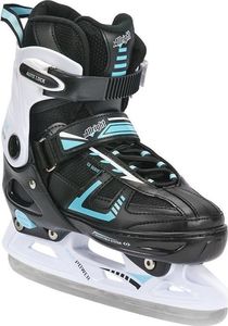 Rolki Allright Max Power 2w1 z wymienną płozą regulowane czarne r. 37-40 2