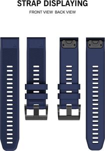 Tech-Protect TECH-PROTECT SMOOTH GARMIN FENIX 3/5X/3HR/5X PLUS/6X/6X PRO NAVY BLUE 8