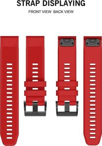 Tech-Protect TECH-PROTECT SMOOTH GARMIN FENIX 3/5X/3HR/5X PLUS/6X/6X PRO RED 8