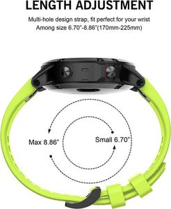 Tech-Protect TECH-PROTECT SMOOTH GARMIN FENIX 5/6/6 PRO GREEN 5