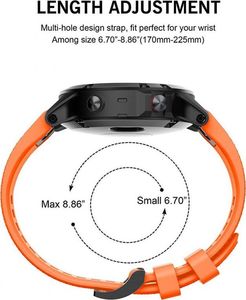 Tech-Protect TECH-PROTECT SMOOTH GARMIN FENIX 5/6/6 PRO ORANGE 5