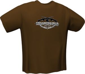 GamersWear SHOOTINGSTAR T-Shirt Brown (S) (5127-S) 1