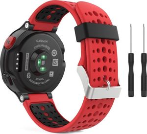 Tech-Protect TECH-PROTECT SMOOTH GARMIN FORERUNNER 220/230/235/630/735 RED/BLACK 1