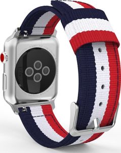 Tech-Protect TECH-PROTECT WELLING APPLE WATCH 1/2/3/4/5 (42/44MM) NAVY/RED 1