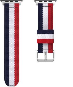 Tech-Protect TECH-PROTECT WELLING APPLE WATCH 1/2/3/4/5 (42/44MM) NAVY/RED 8