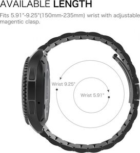 Tech-Protect TECH-PROTECT STAINLESS SAMSUNG GEAR S3 BLACK 3