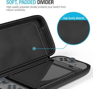 Tech-Protect etui Hardpouch na Nintendo Switch czarne 4