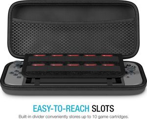 Tech-Protect etui Hardpouch na Nintendo Switch czarne 6