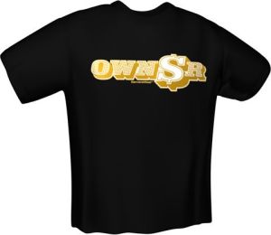 GamersWear OWNER T-Shirt Black (S) (5927-S) 1